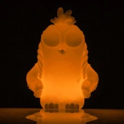 Angry Birds Silver - Färgskiftande Nattlampa