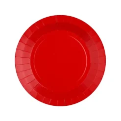 Assietter 17,5 cm - Röda 10-pack