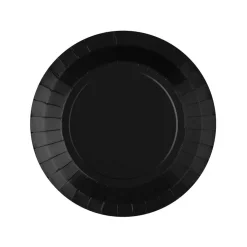 Assietter 17,5 cm - Svarta 10-pack