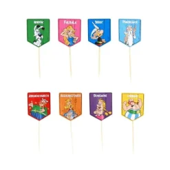 Asterix Cake Toppers 8-pack
