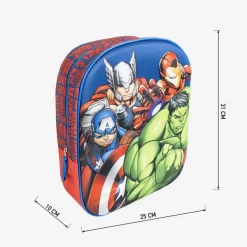 Avengers Barnryggsäck med 3D-effekt