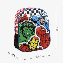 Avengers - Barnryggsäck med 3D-effekt