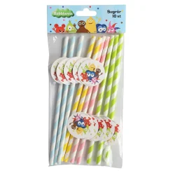 Babblarna - Sugrör 10-pack