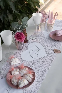 Baby Girl Dots - Bordslöpare 3 meter