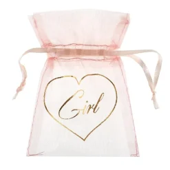 Baby Girl - Organzapåsar 6-pack