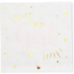 Baby Girl - Servetter 20-pack
