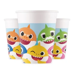 Baby Shark - Pappmuggar 8-pack