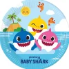 Baby Shark - Tallrikar 8-pack
