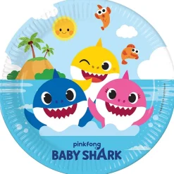 Baby Shark - Tallrikar 8-pack