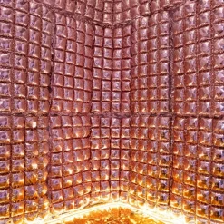 Backdrop Folieballonger Roséguld 110 x 55 cm