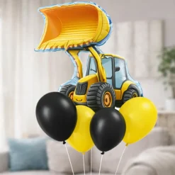 Ballongbukett Kit Bulldozer