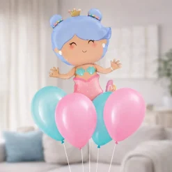Ballongbukett Kit Sjöjungfru