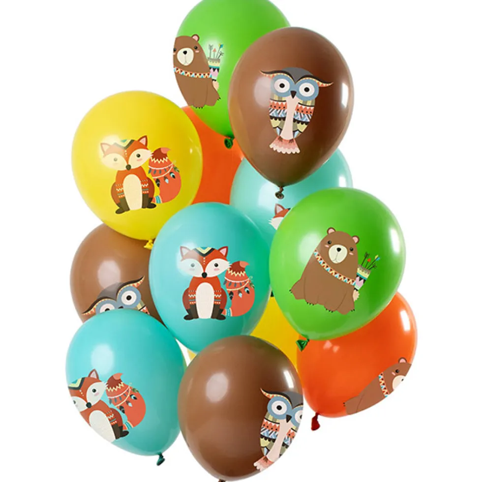 Ballongbukett, Woodland Animals 12-pack