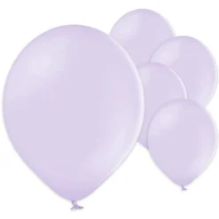 Ballonger Ljuslila Pastell 30 cm, 50-pack