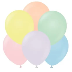 Ballonger - Pastellfärger 30 cm 10-pack