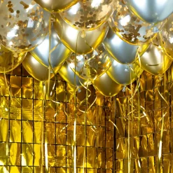 Ballongkit till tak - Guld Glamour
