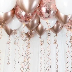 Ballongkit till tak - Roséguld
