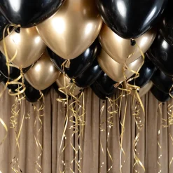 Ballongkit till tak - Svart/Guld