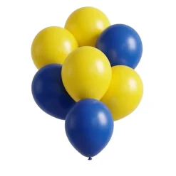Ballongkombo Gula & Blå