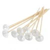 Ballongpinnar av bambu 10-pack