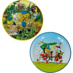 Bamse Tallrikar Natur 8-pack