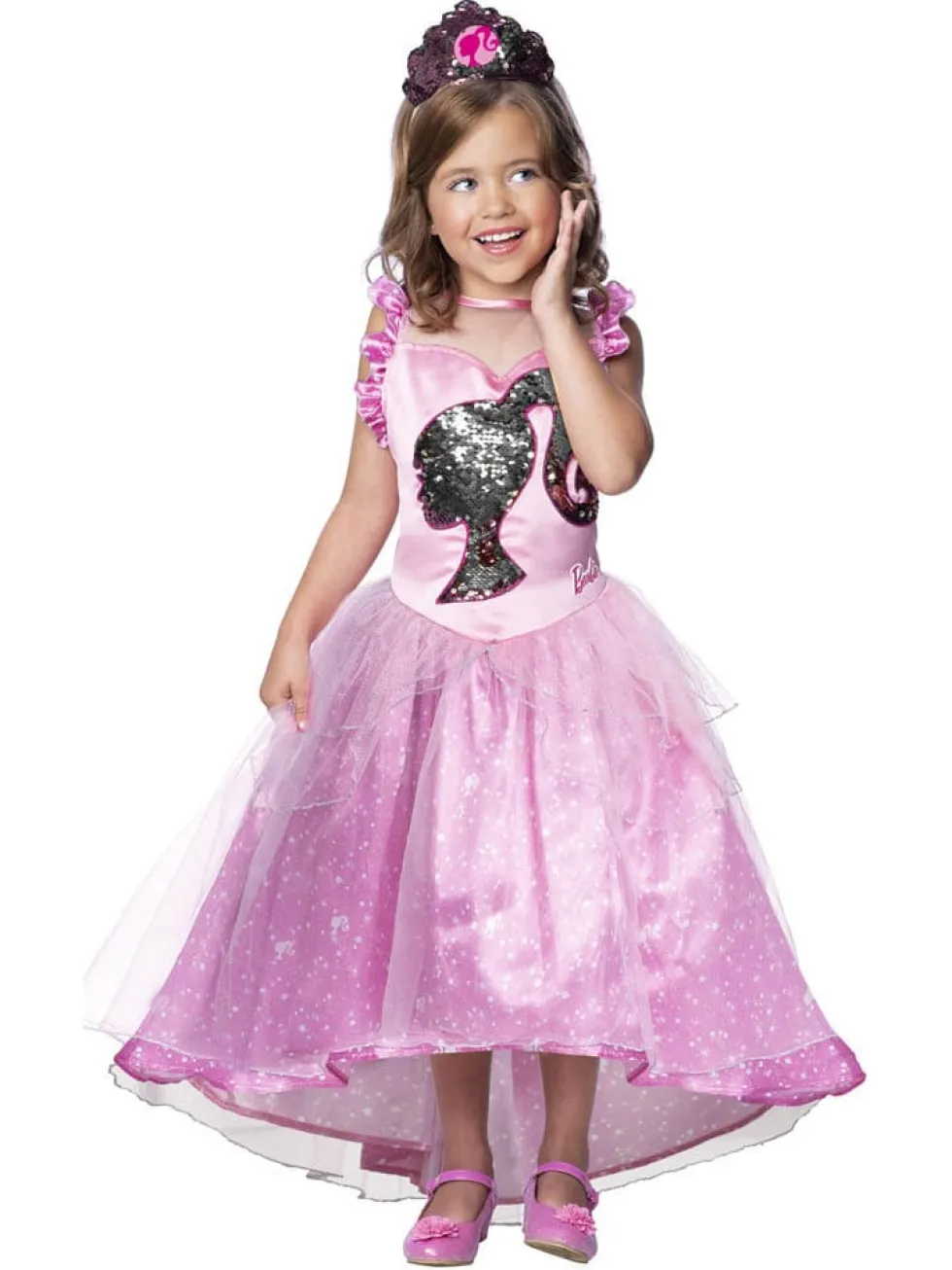 Barbie Princess Maskeraddräkt 5-6 år (110-116 cm)