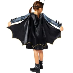 Batgirl Maskeraddräkt Barn 6-8 år (116-128 cm)