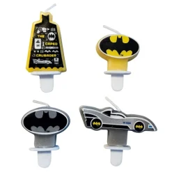 Batman Hero - Tårtljus 4-pack