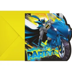 Batman - Inbjudningskort 6-pack