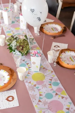 Birthday Cake Rosegold - Bordslöpare 3 meter
