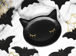 Black Cat Tallrikar 6-pack