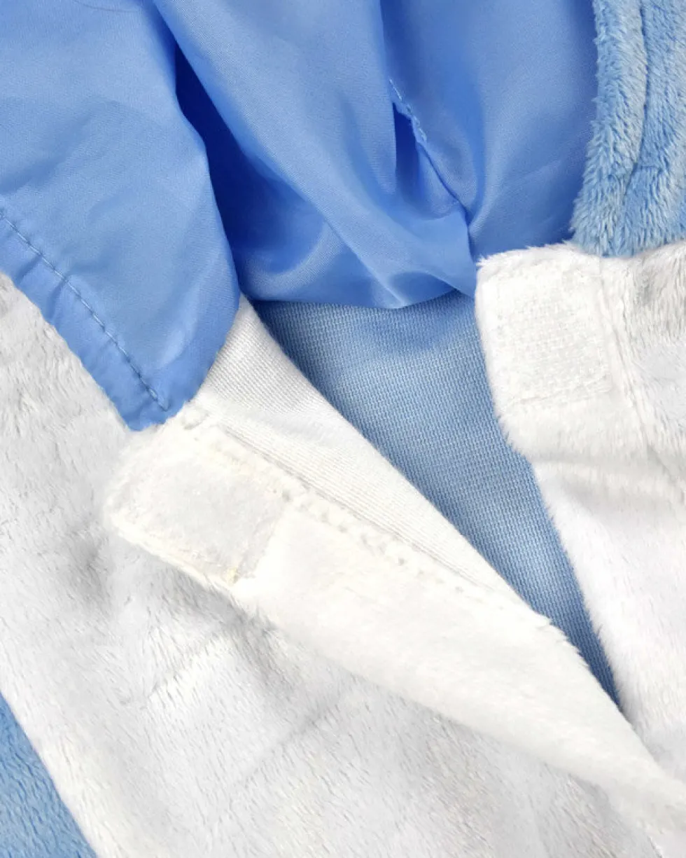 Blå Enhörning Baby Cape Maskeraddräkt 1-4 år