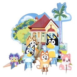 Bluey - Bordsdekorationer av papp 7-pack