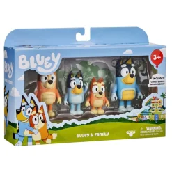 Bluey - Figurset Familjen 4-pack
