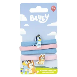 Bluey Hårsnoddar 4-pack