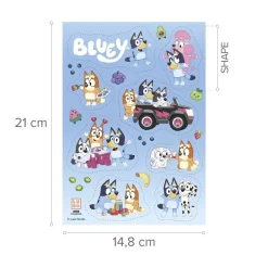 Bluey Sockerdekorationer 8-pack