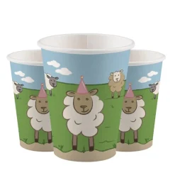 Bondgård - Pappmuggar 8-pack