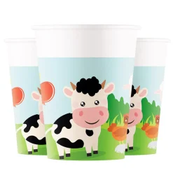 Bondgård - Pappmuggar 8-pack