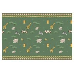Bordsduk Safaridjur 120 x 180 cm