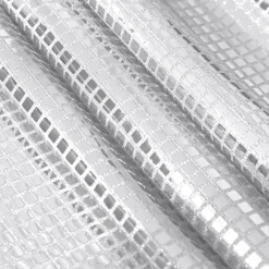Bordslöpare med silverfärgade paljetter 275 × 28 cm