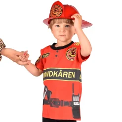 Brandman T-shirt Barnstorlek 3-6 år