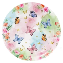Butterfly Shimmer - Assietter 8-pack