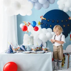 Cake Topper Ballongset Flygplan