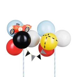Cake Topper Ballongset Racer Car