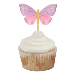 Cake Toppers - Fjärilar 12-pack