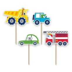 Cake Toppers - Fordon 12-pack