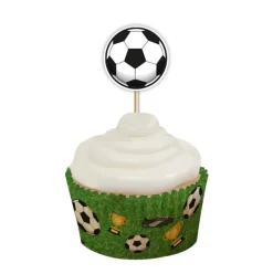 Cake Toppers - Fotbollar 12-pack