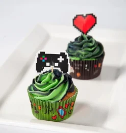 Cake Toppers - Gaming Party 12-pack