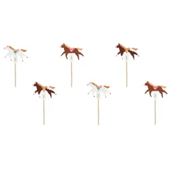Cake Toppers - Hästar 6-pack