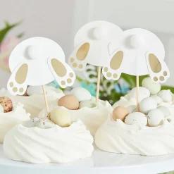 Cake Toppers Kaninfötter 6-pack